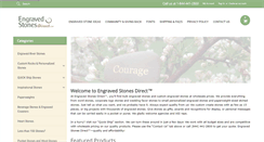 Desktop Screenshot of engravedstonesdirect.com